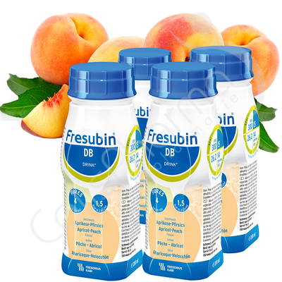 Fresubin DB Drink Pêssego-Alperce - 200ml (x4 unidades)