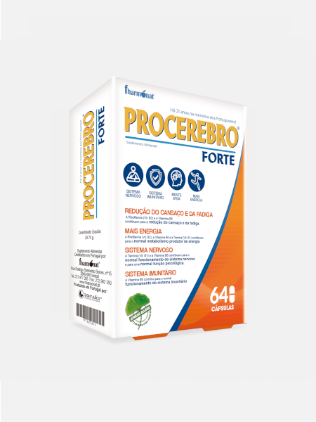 Procerebro Forte (x64 cápsulas)