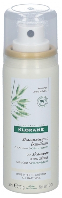 Klorane Capilar Champô Seco Aveia Ceramida - 50ml