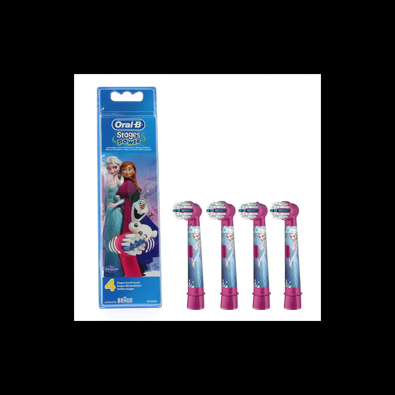 Oral B Kids Frozen Recarga Escova Elétrica (x4 unidades)