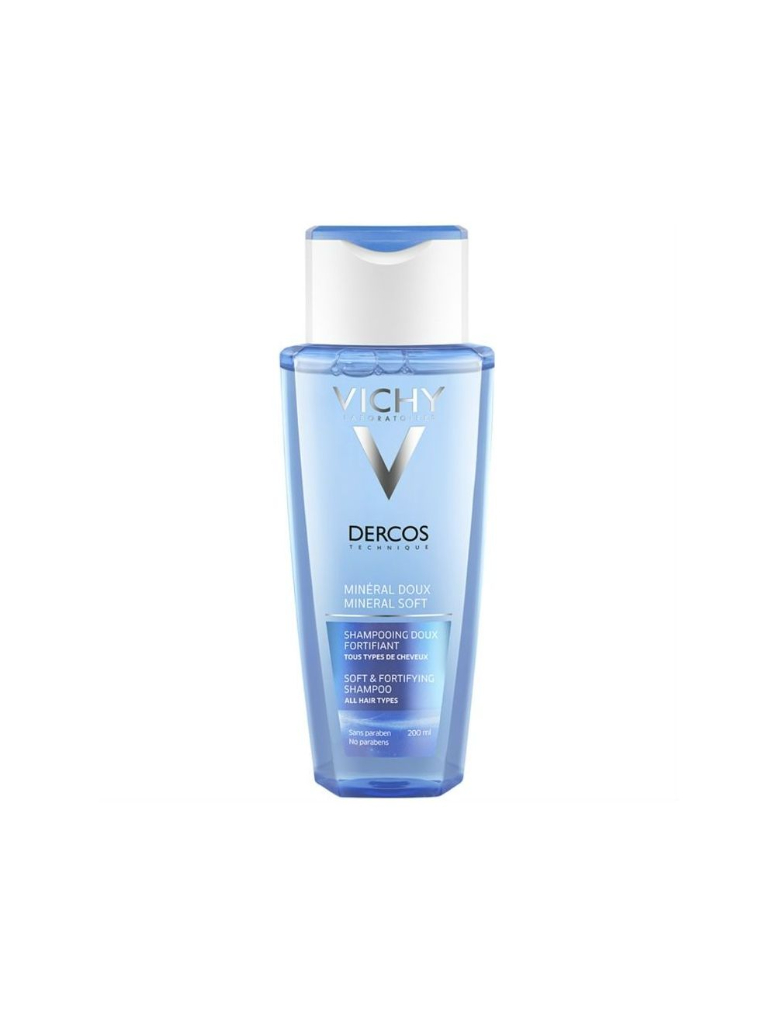 Dercos Mineral Champô Suave Uso Frequente - 200ml