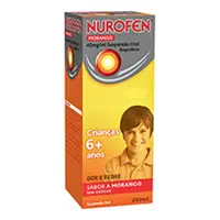 Nurofen Morango, 20 mg/ml suspensão oral - 200ml