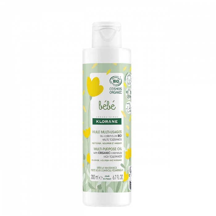Klorane Bebé Óleo Multi-Usos Bio - 200ml