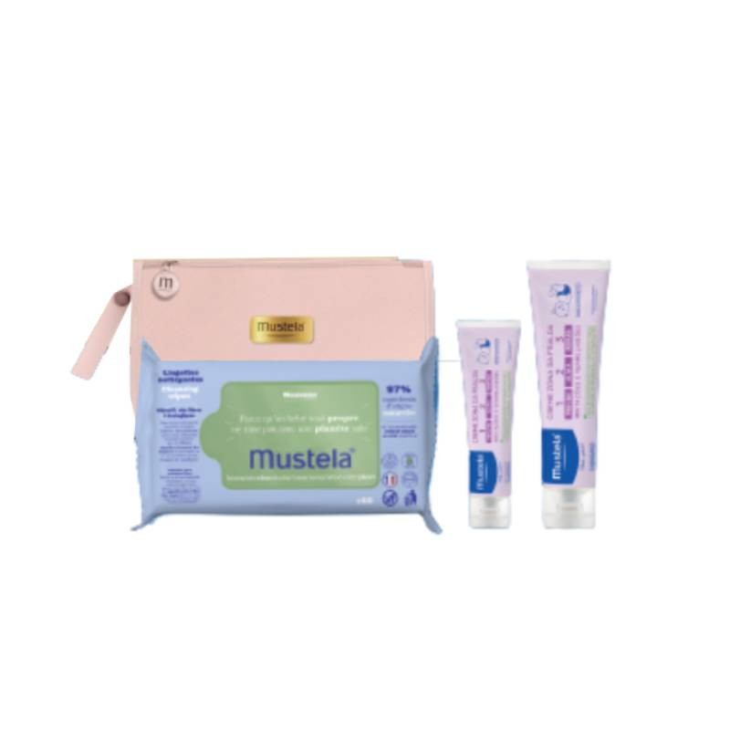 Mustela Bebe Kit Muda Fralda_ Rosa