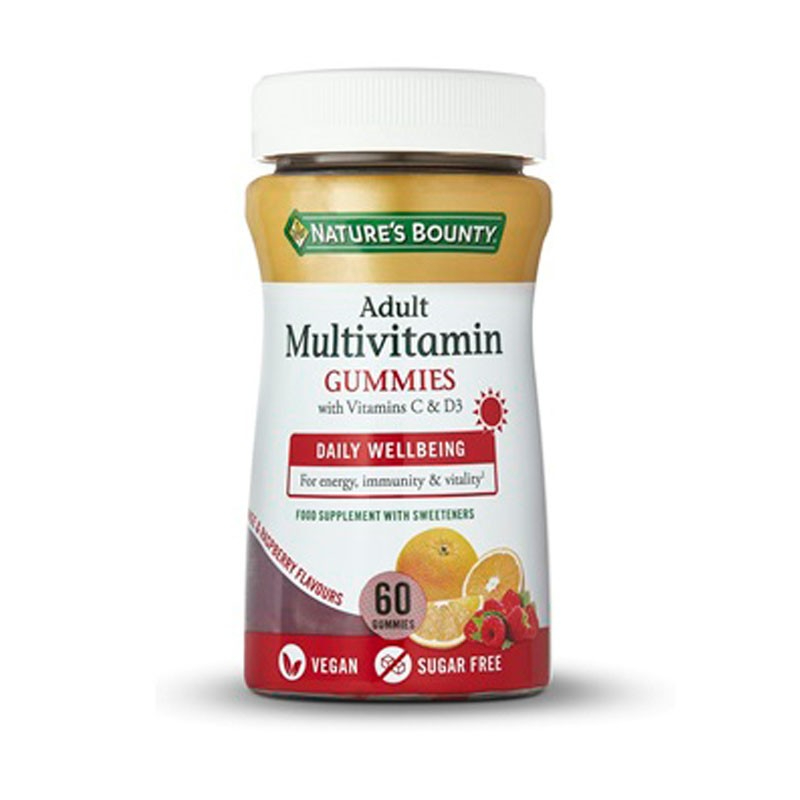 Nature´s Bounty Multivitaminico Adulto (x60 gomas)