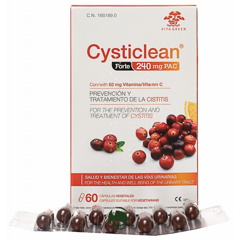 Cysticlean Pro-B 240mg PAC (x10 cápsulas)