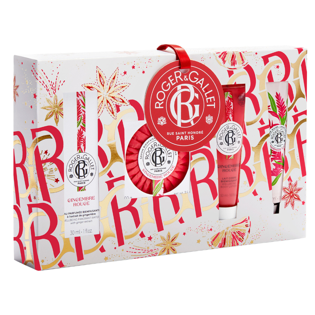 Roger & Gallet Gingembre Rouge Ritual . Set Natal