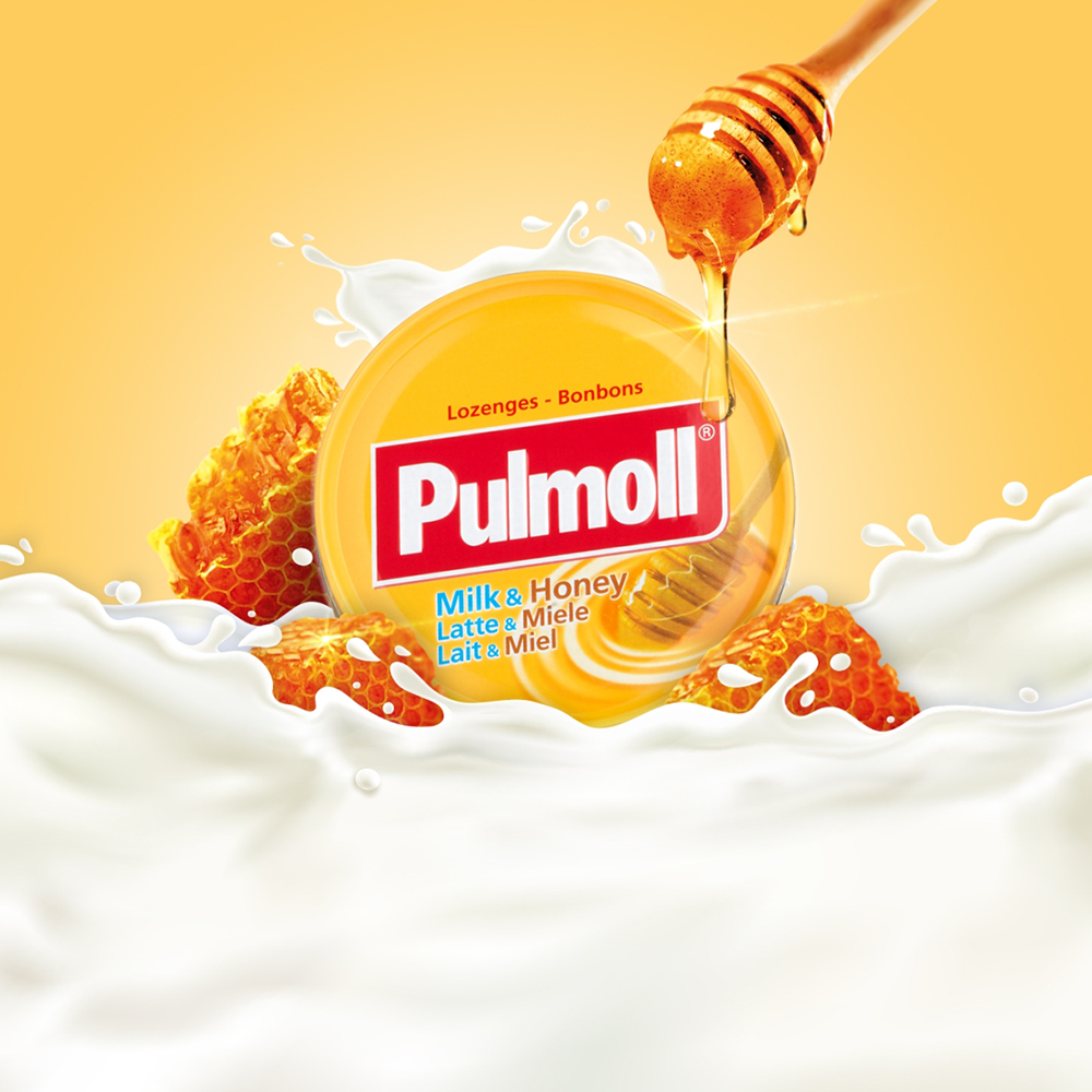 Pulmoll Leite/Mel Pastilhas - 75G