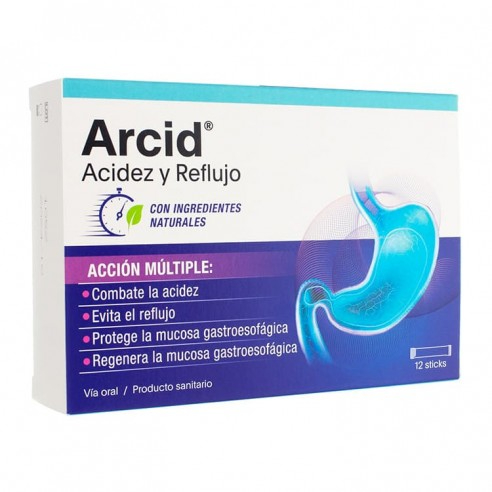 Arcid Solução Oral - 10ml (x12 saquetas)