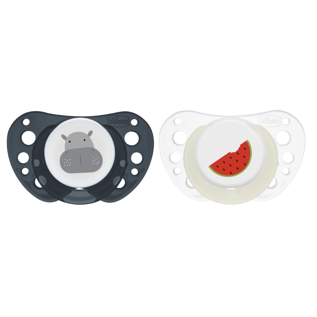 Chicco Chupeta Physio Air_ Azul_ 16-36M (x2 unidades)