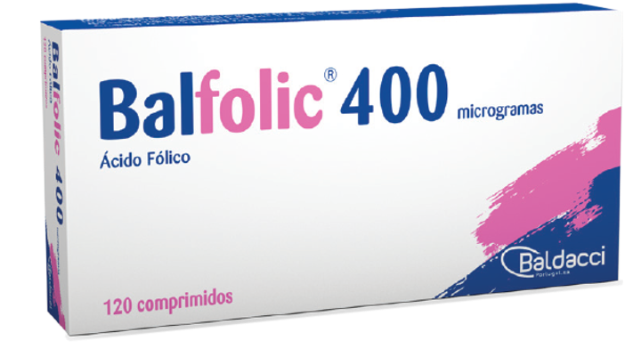 Balfolic, 400mcg (X120 comprimidos)