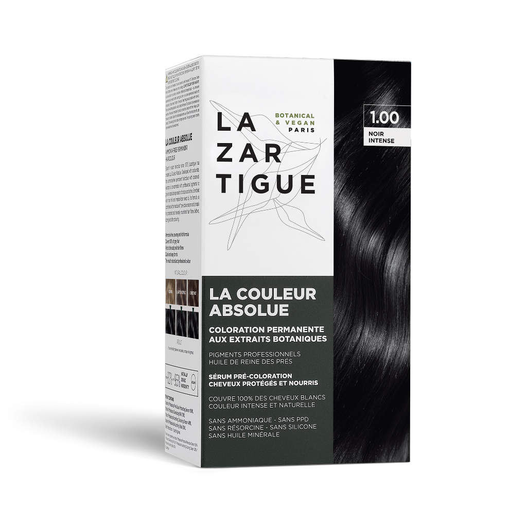 Lazartigue Coloração Permanente_ 1.00_ Preto