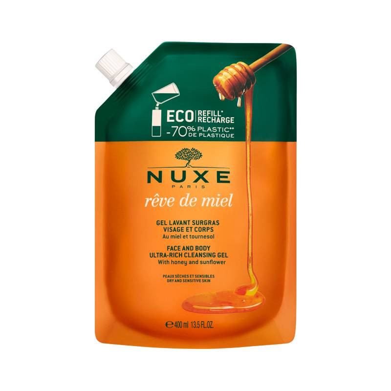 Nuxe Rêve De Miel Gel Limpeza Eco - 400ml