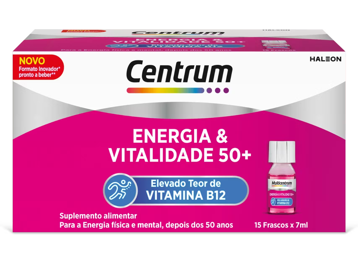 Centrum Energia Vitalidade 50+ -  7ml (x15 unidades)