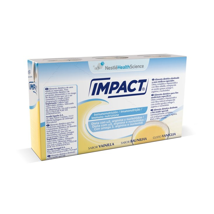 Impact Solução Oral_Baunilha - 237ml (x3 unidades)