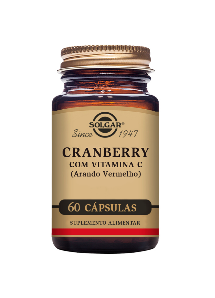 Solgar Cranberry + Vitamina C (x60 cápsulas)