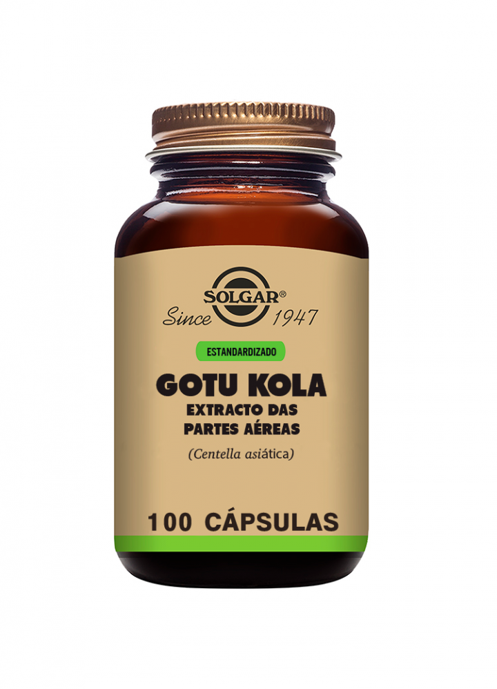 Solgar Gotu Kola (x100 cápsulas)