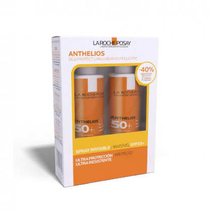 La Roche Posay Anthelios Spray Invisivel SPF50+ - 200ml (Pack Duplo)