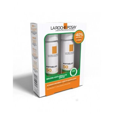 La Roche Posay Anthelios Bruma Anti Brilhos SPF50 - 75ml (Pack Duplo)