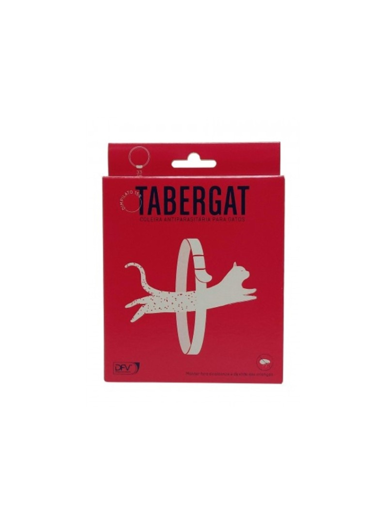 Tabergat Coleira Insecticida Gato Coleira