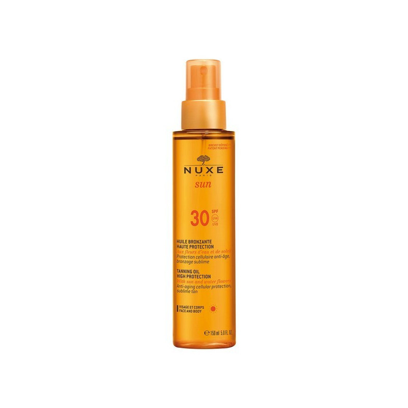 Nuxe Sun Óleo Bronzeador SPF30 - 150ml