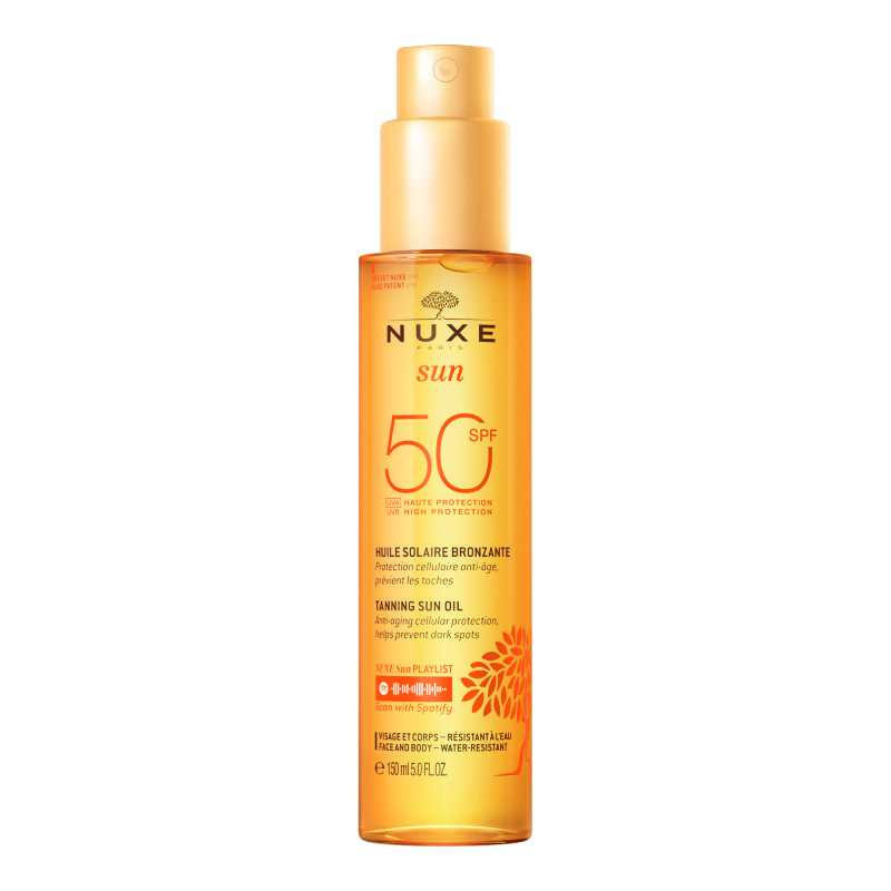 Nuxe Sun Óleo Bronzeador SPF50 - 150ml