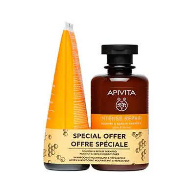 Apivita Champô Keratin Repair - 250ml + Oferta Condicionador - 150ml