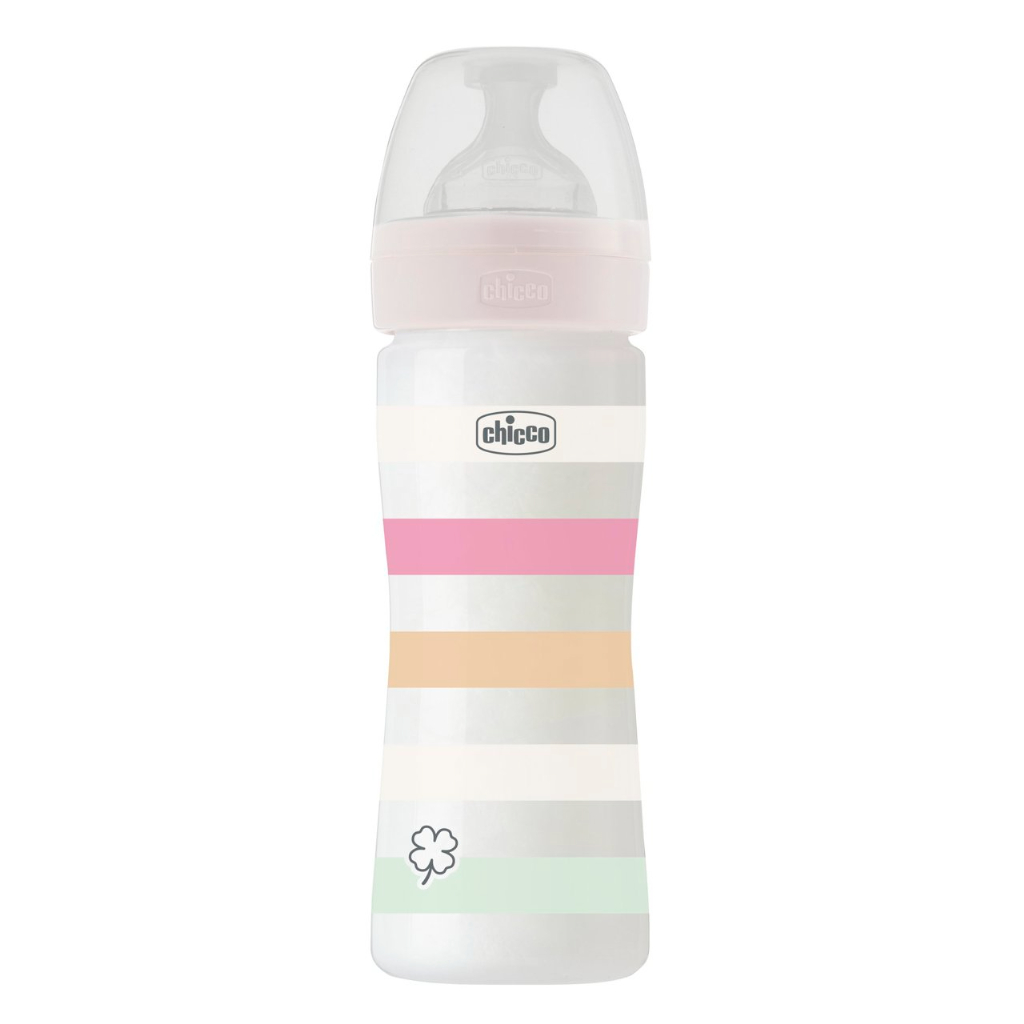Chicco Biberão Well Being Pp_ Branco_ Fluxo Médio - 250ml