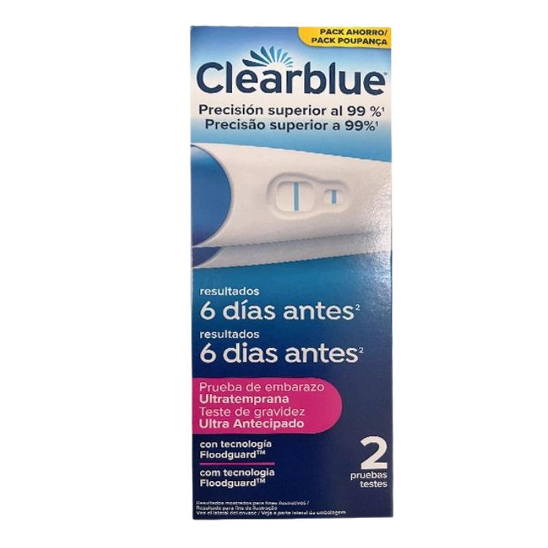 Clearblue Ultra Antecipado Teste Gravidez (Pack Duplo)