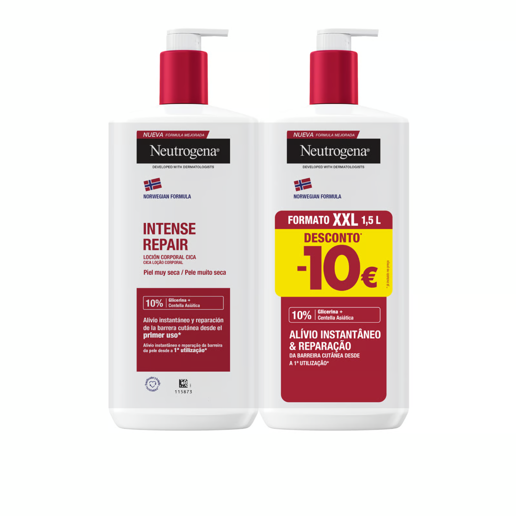 Neutrogena Corpo Reparação Intensa Loção - 750ml (Pack Duplo)