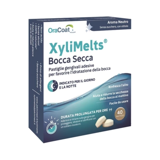 Xylimels Menta Suave Boca Seca (x40 pastilhas)