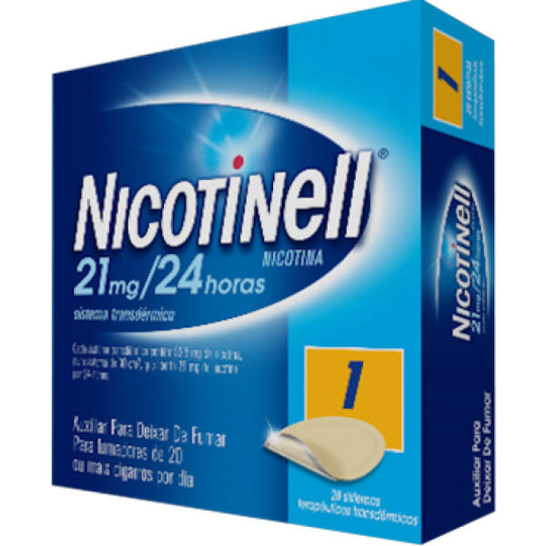 Nicotinell 21mg/24 horas - 28 saquetas