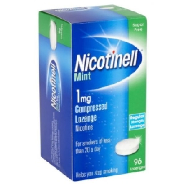Nicotinell Mint, 1mg (x96 gomas)