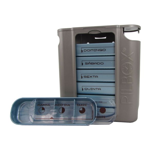 Pilbox 7_ Caixa Comprimidos - 7 Dias X 4 Tomas