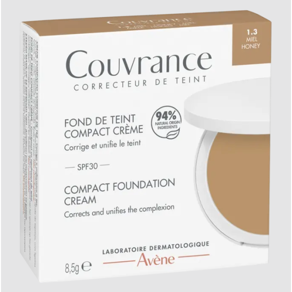 Avene Couvrance Creme Compacto _ Mel - 8,5G