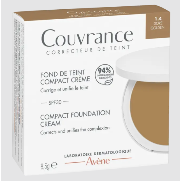 Avene Couvrance Creme Compacto_ Dourado - 8,5G