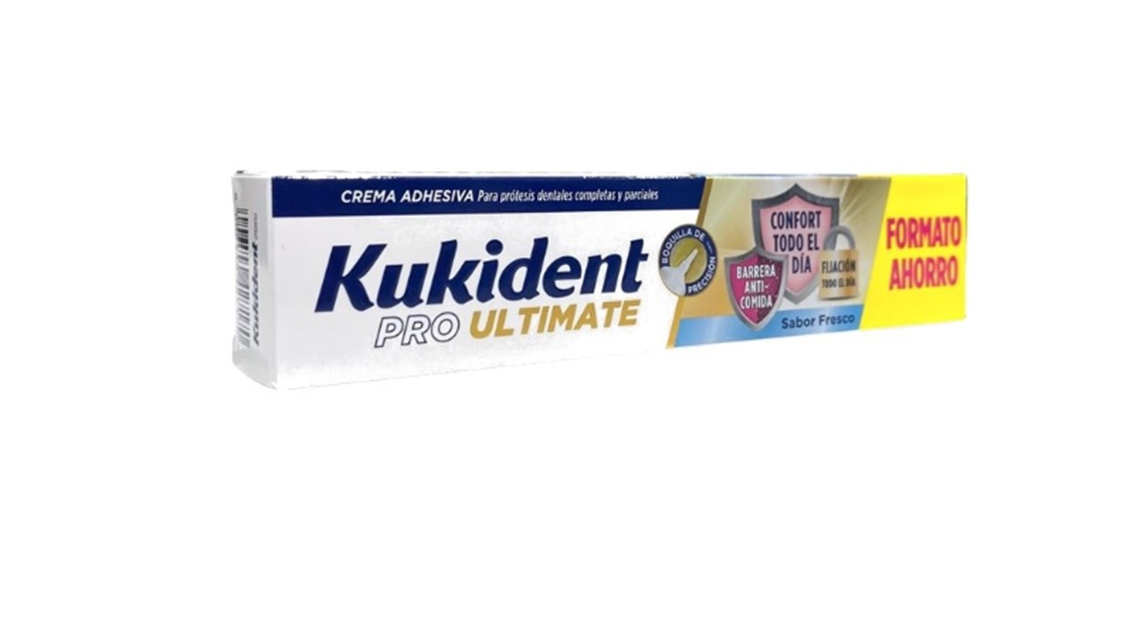 Kukident Pro Ultimate Barreira Anti-Comida . Sabor fresco - 57G