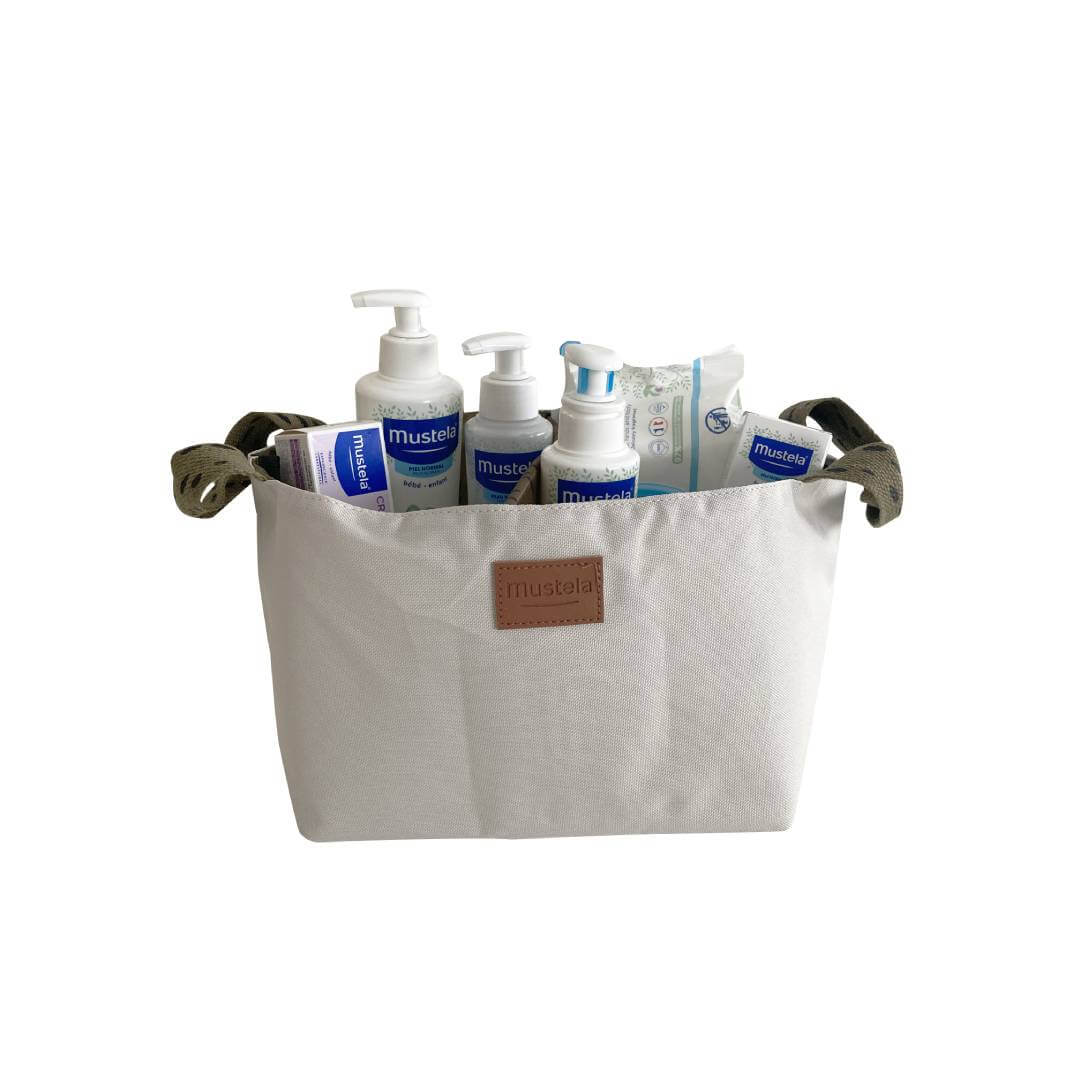 Mustela Bebé Cesta Essenciais_ Taupé
