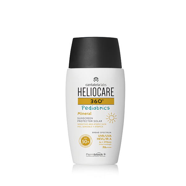 Heliocare 360 Pediátrico Mineral Pele Sensível Atópica SPF50+ - 50ml