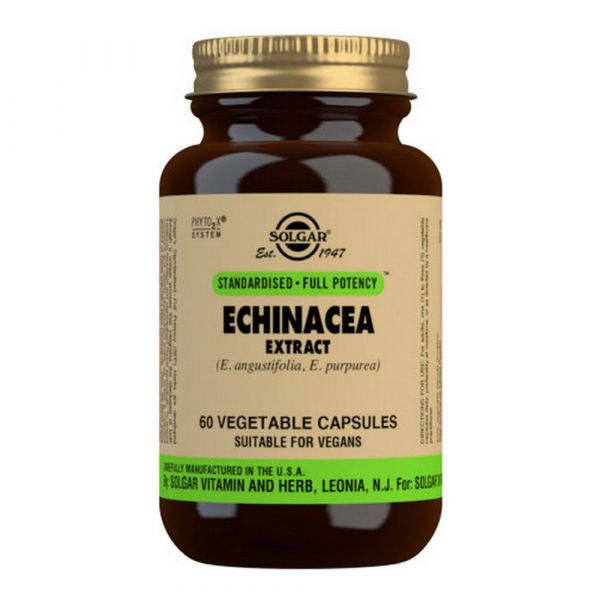 Equinácea Extrato_ Solgar (x60 cápsulas)