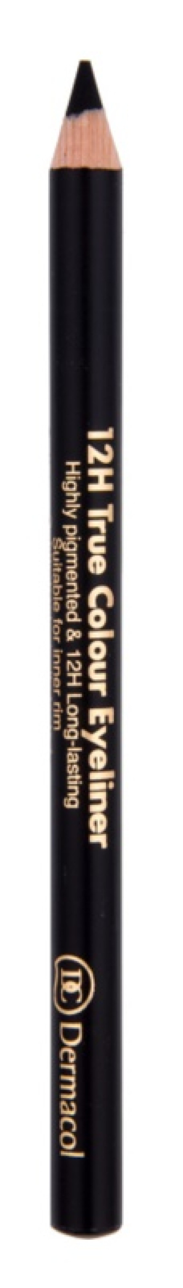 Dermacol 12H True Color Eyeliner_ 08 Preto