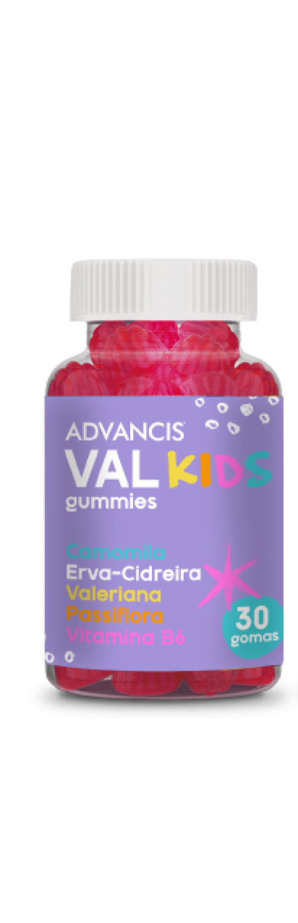 Advancis Val Kids Gummies Tutti-Fruta (x30 gomas)