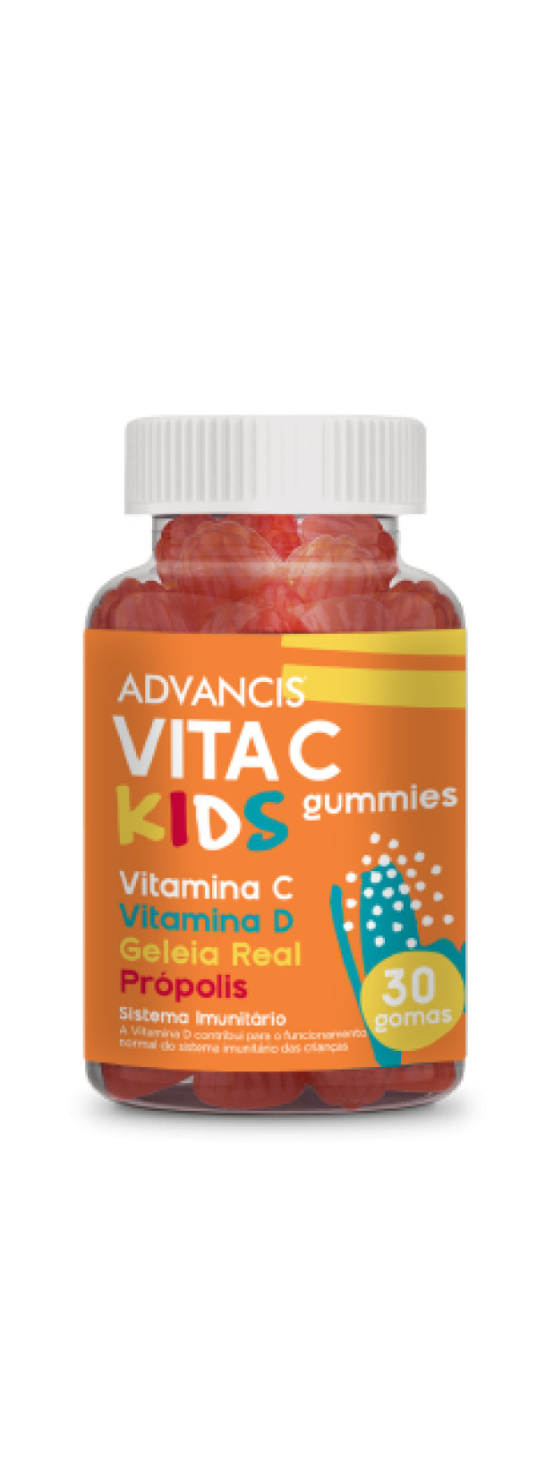 Advancis Vita C Kids Gummies Tutti-Fruta (x30 gomas)