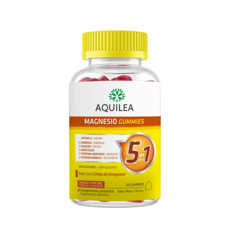Aquilea Magnesio Gummies Amora (x60 gomas)