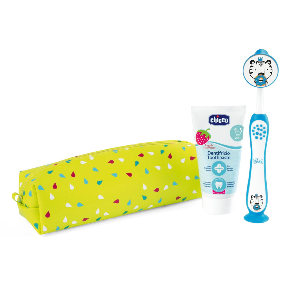 Chicco Conjunto Higiene Oral Tigre _ 3-6A