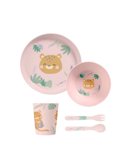 Saro Louça 5 Peças Jungle Cheetahs (ref. 5064)