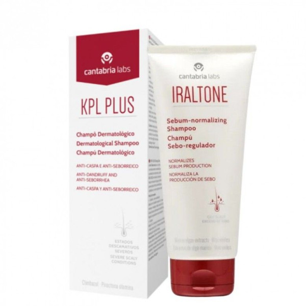 KPL Plus champô + Iraltone Champô Seboregulador  - 200ml