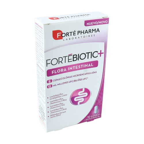 Fortè Biotic+ Flora Intestinal (x30 cápsulas)