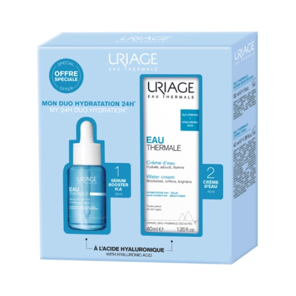 Uriage Eau Thermale . Duo Hidratação 24H