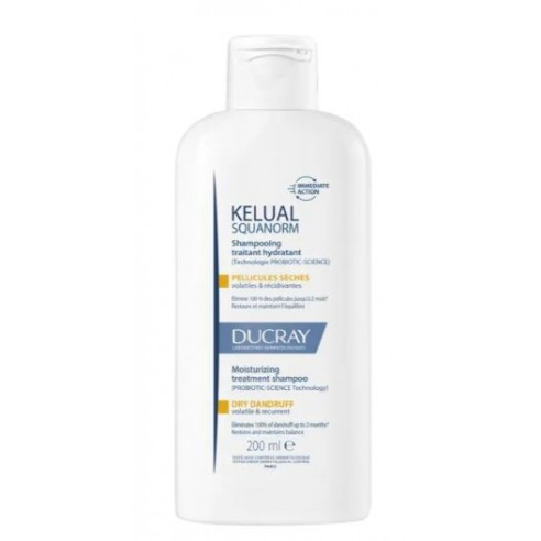 Ducray Kelual-Squanorm Champô Caspa Seca - 200ml